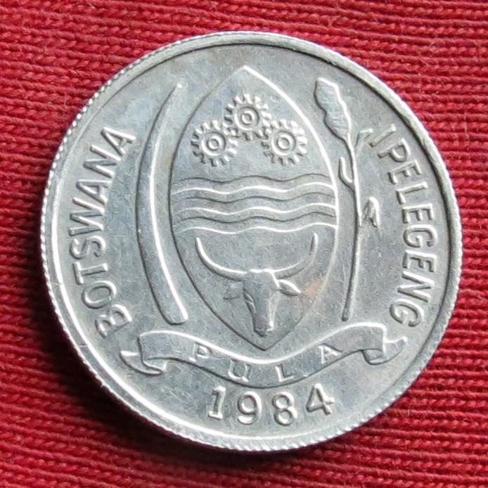  Botswana 1 thebe 1984 #1   