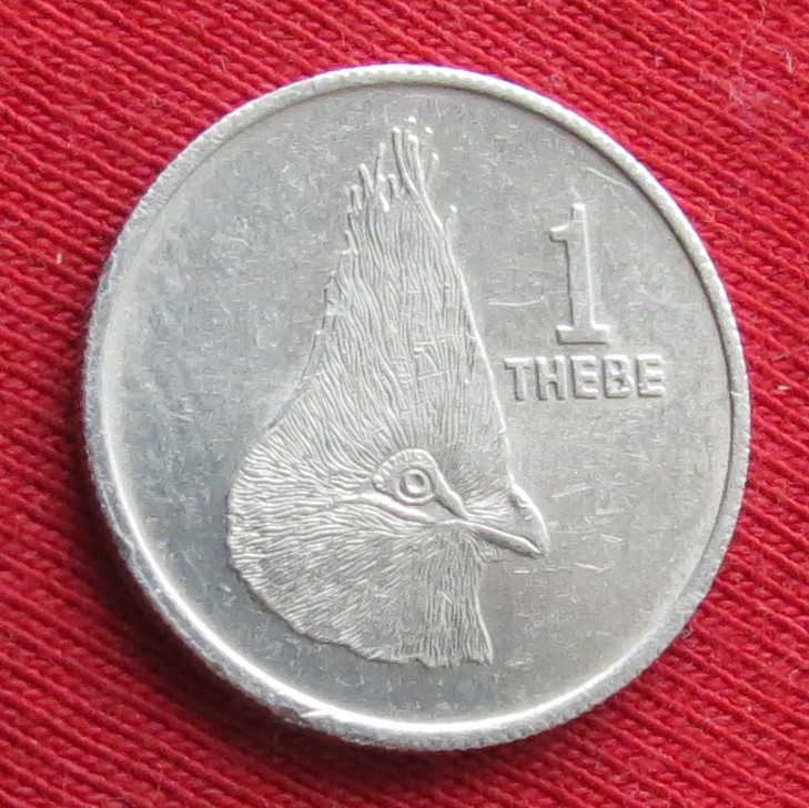 Botswana 1 thebe 1989
