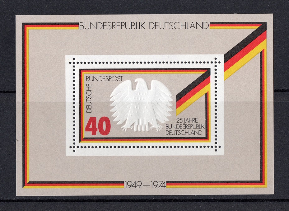 BRD 1974 Mi.907 Block 10 **Postfrisch   