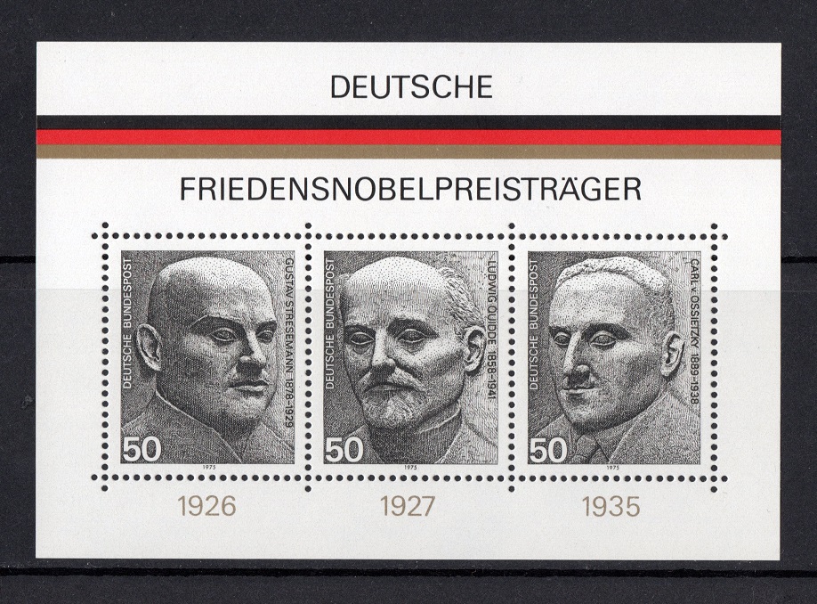 BRD 1975 Mi.871-873 Block 11 **Postfrisch   