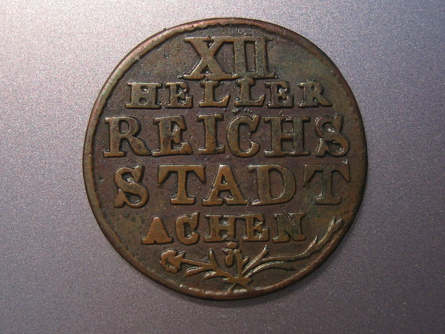  Aachen 12 Heller 1767   
