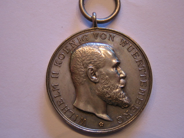 Württemberg Medaille Für Tapferkeit und Treue Silber
