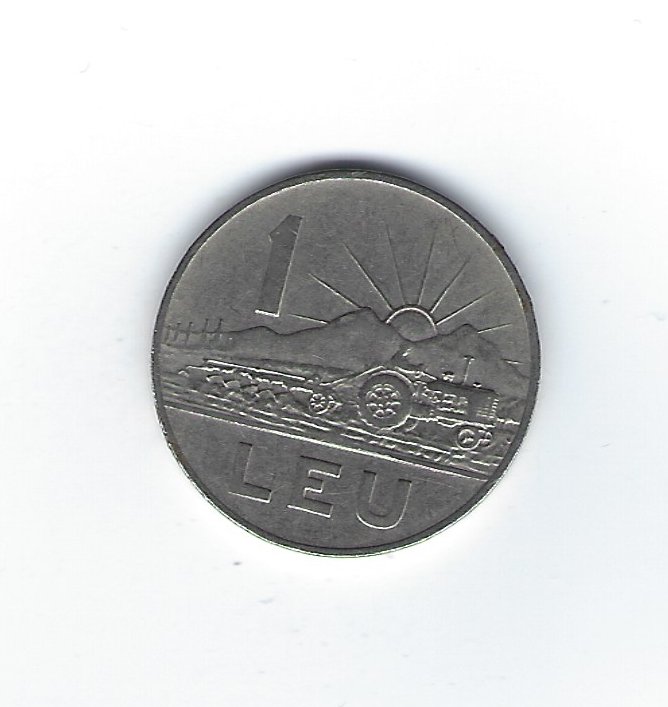  Rumänien 1 Leu 1966   