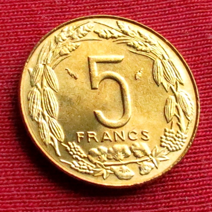 Central African States 5 franc 1978
