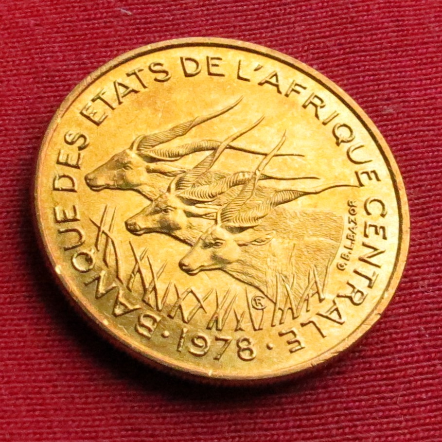  Central African States 25 franc 1978   