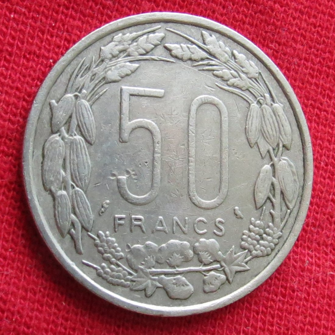  Central African States 50 franc 1961   