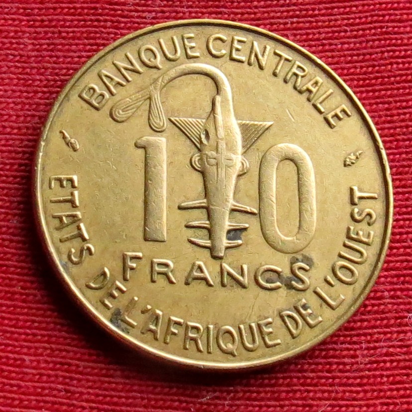  West Africa 10 francs 1981   