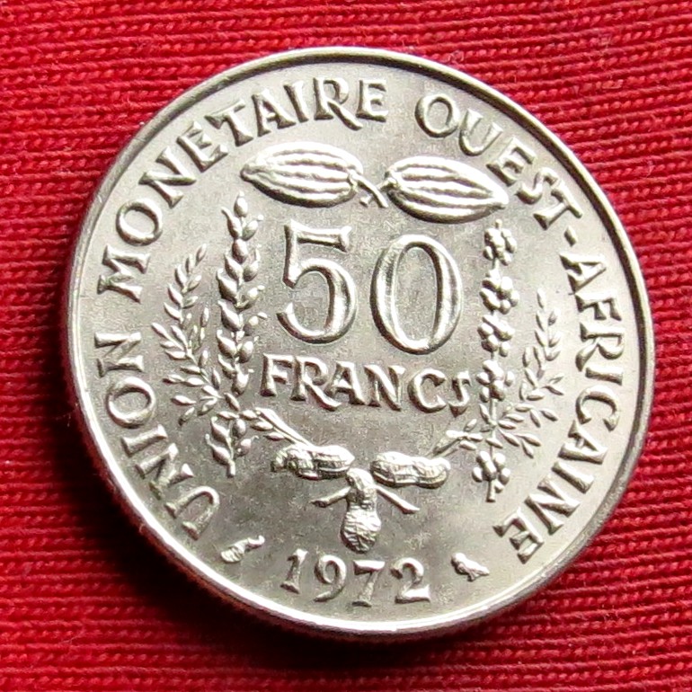 West Africa 50 francs 1972 FAO