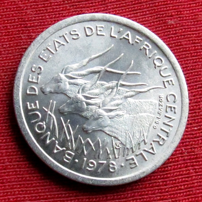  Central African States 1 franc 1978   