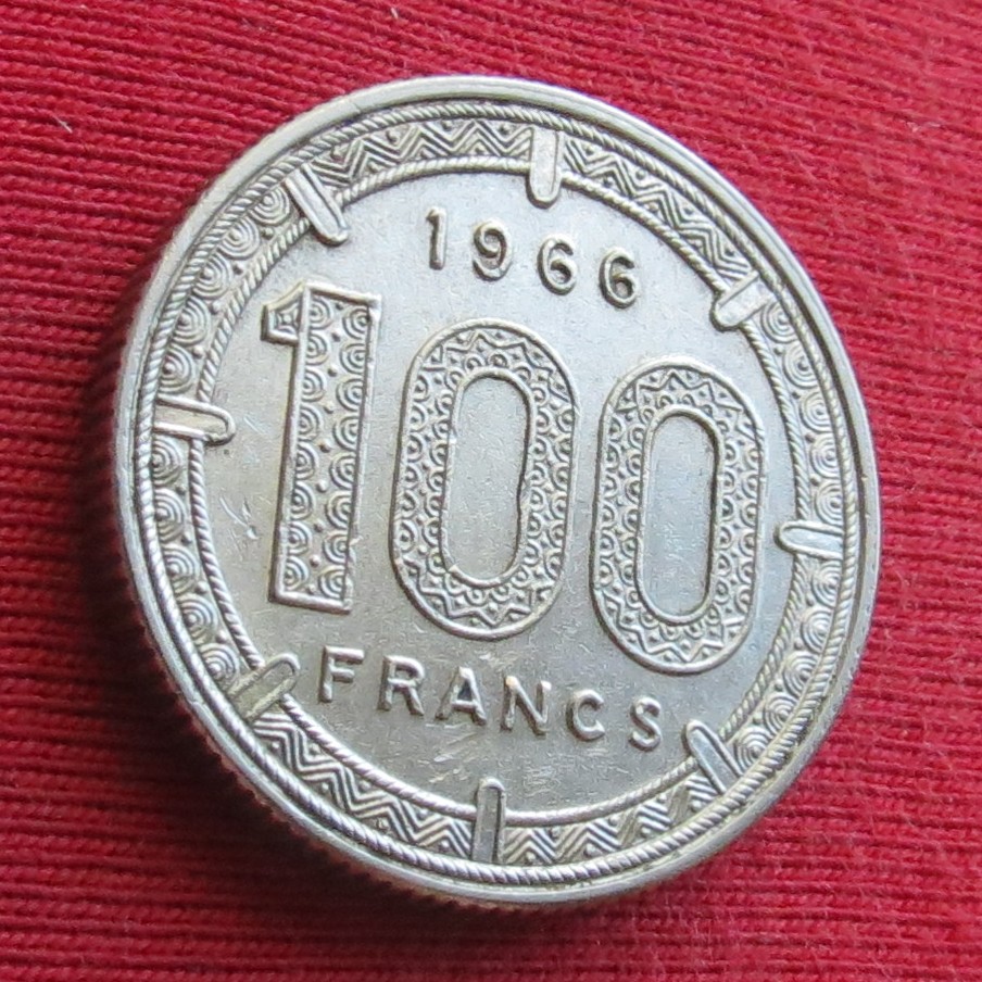 Africa Equatorial 100 francs 1966