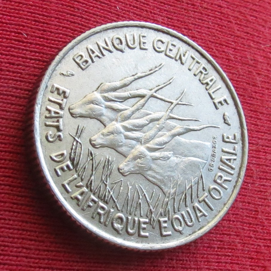  Africa Equatorial 100 francs 1966   