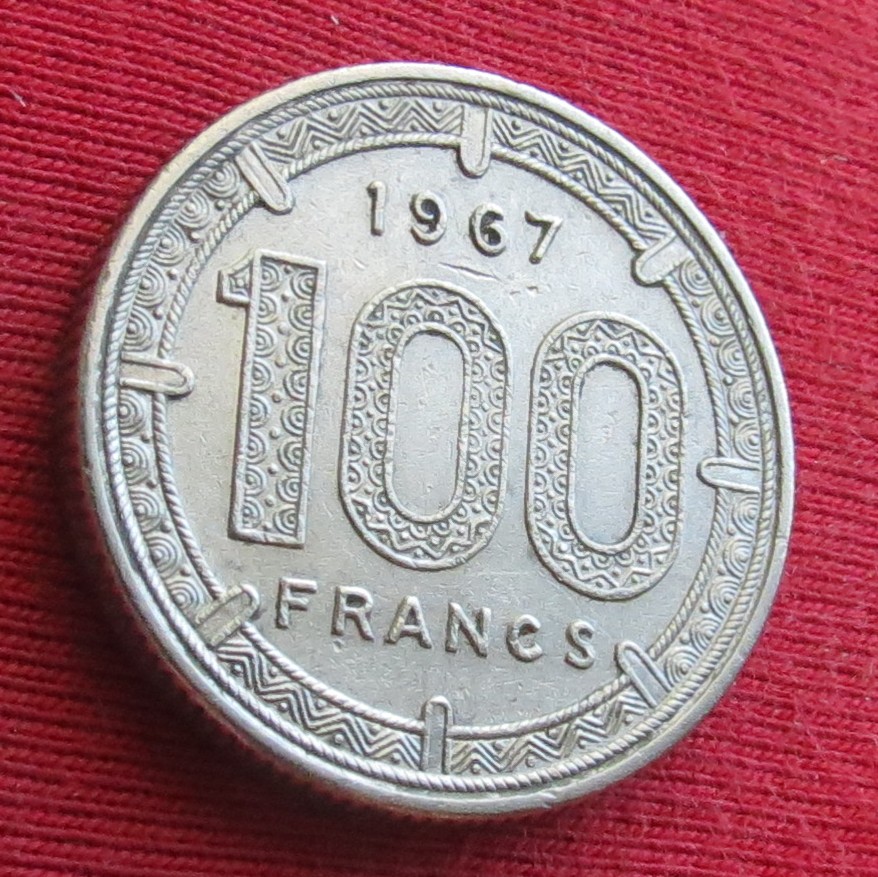 Africa Equatorial 100 francs 1967