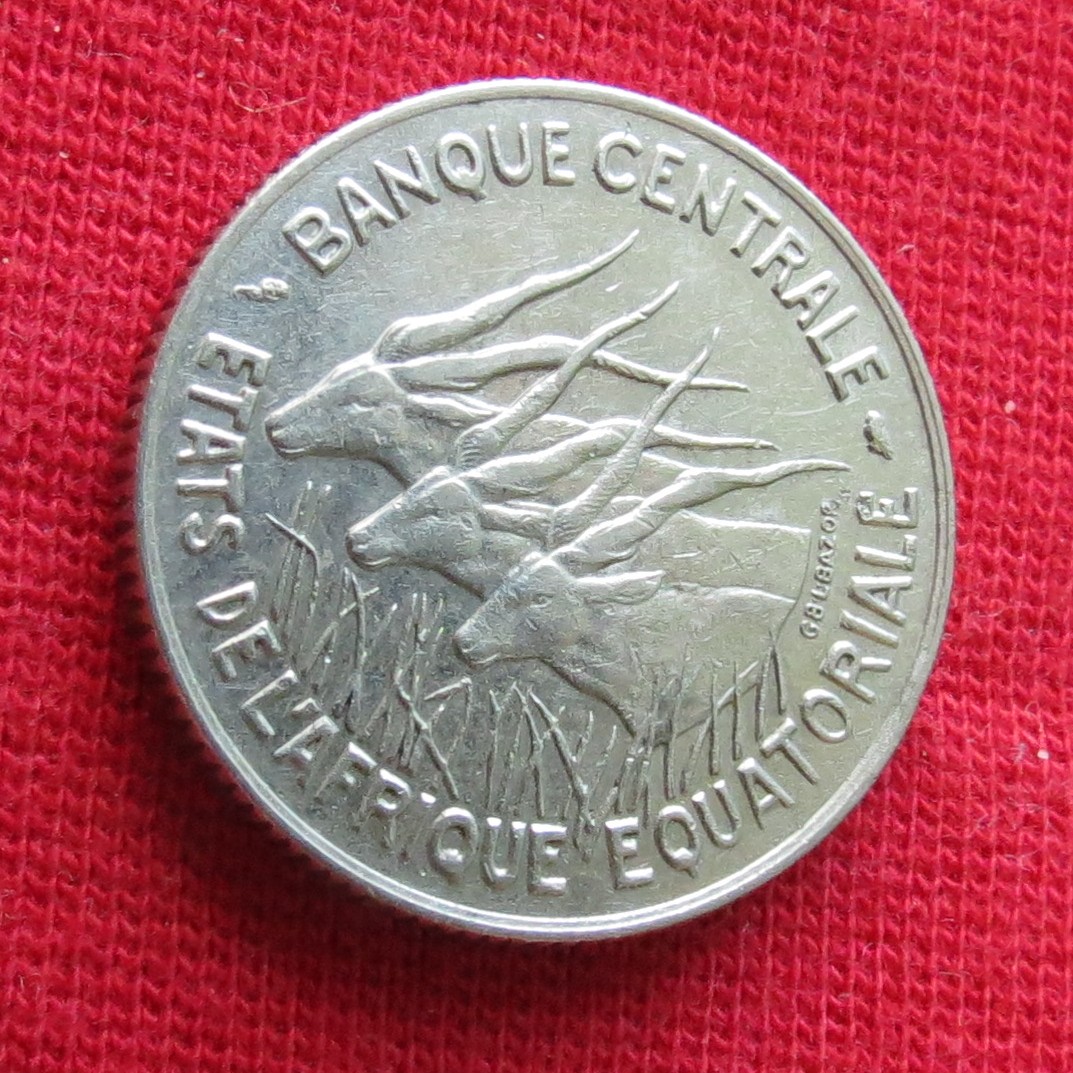 Africa Equatorial 100 francs 1968