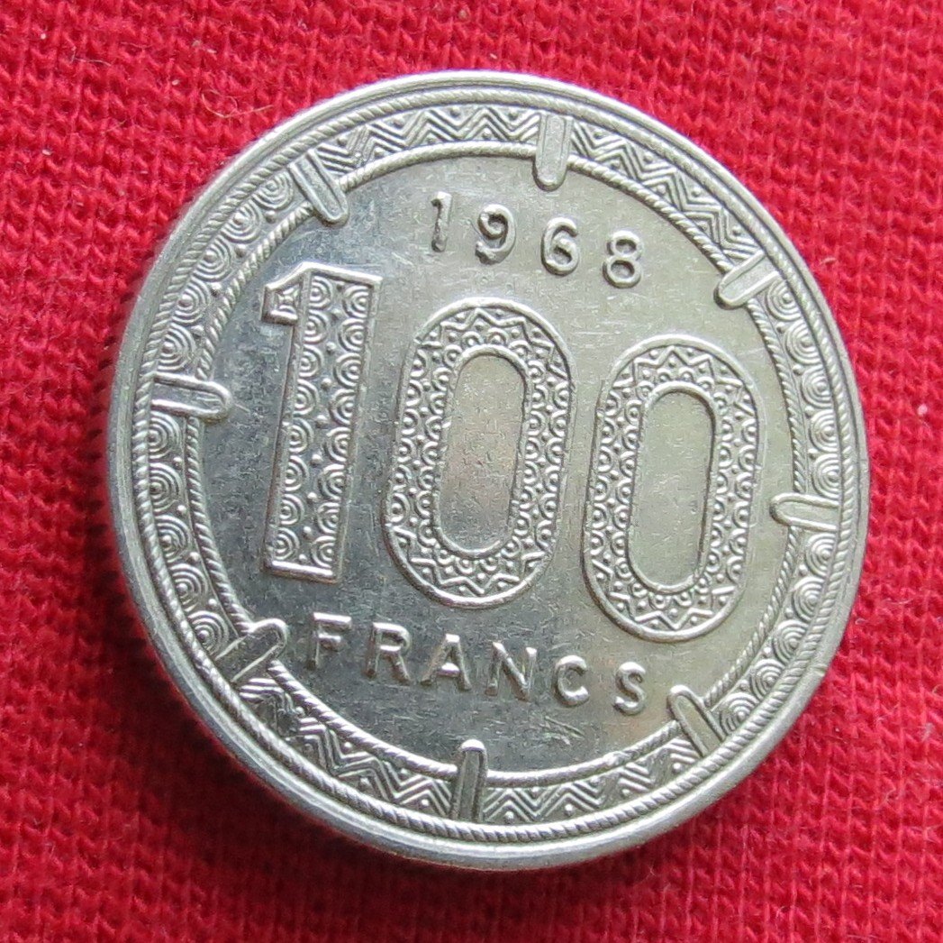  Africa Equatorial 100 francs 1968   