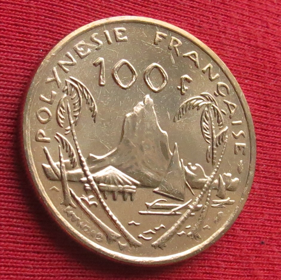 French Polynesia 100 francs 1986