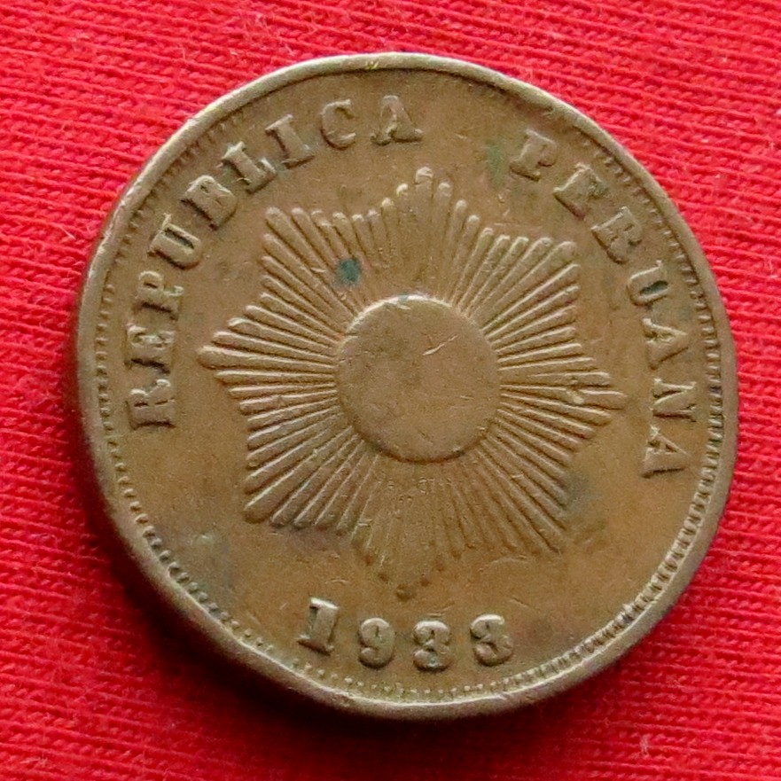  Peru 2 centavos 1933   
