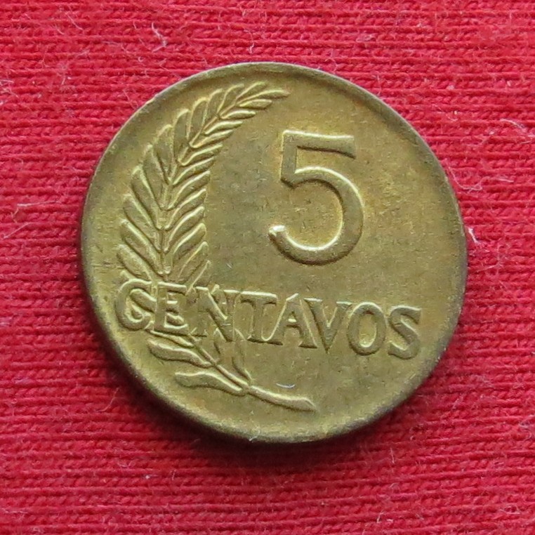 Peru 5 centavos 1958