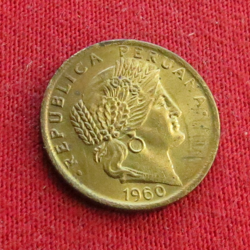  Peru 5 centavos 1960   