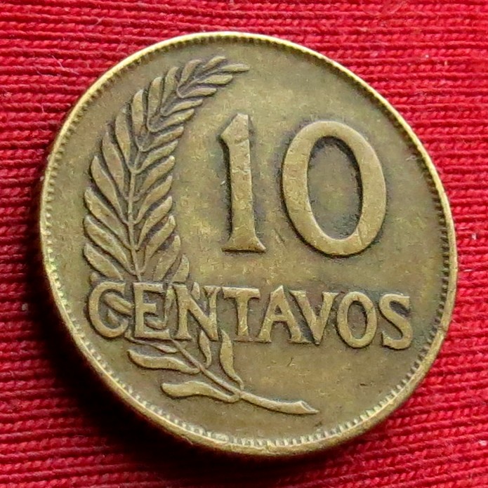 Peru 10 centavos 1947