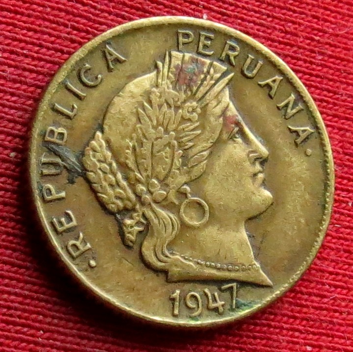  Peru 10 centavos 1947   