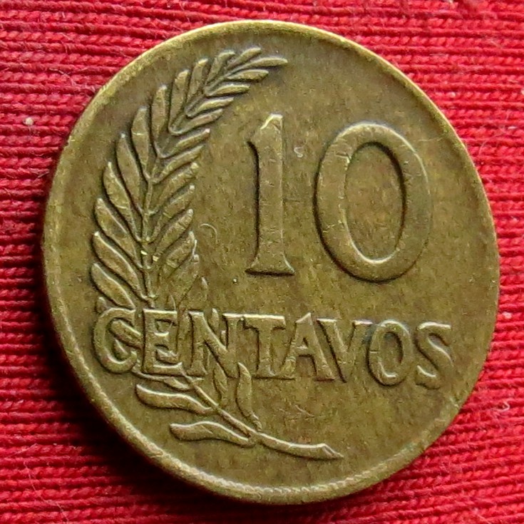 Peru 10 centavos 1962