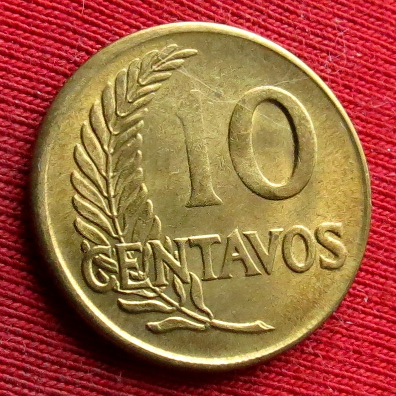 Peru 10 centavos 1964