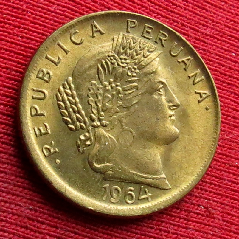  Peru 10 centavos 1964   