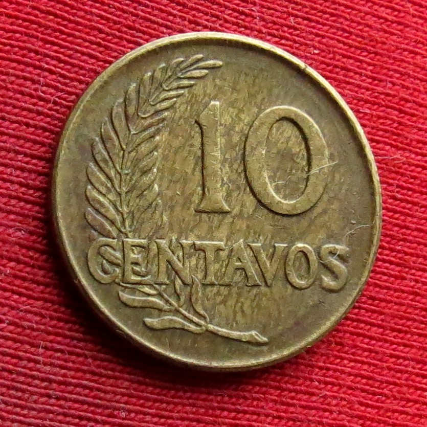 Peru 10 centavos 1965