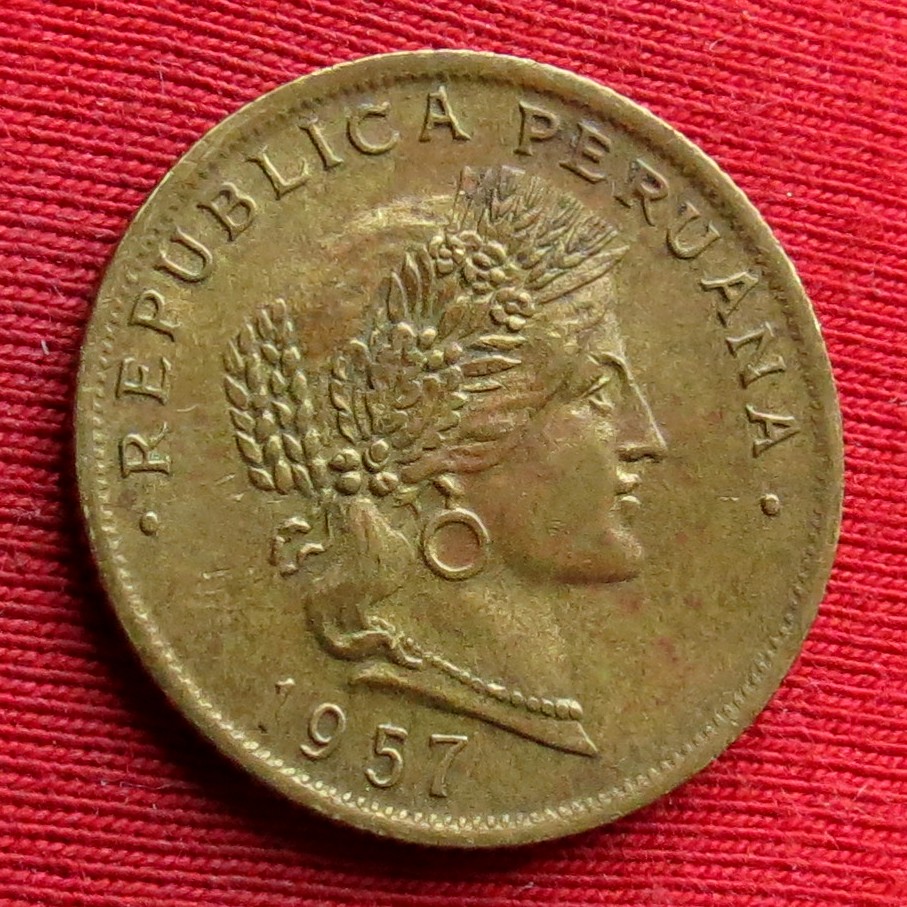  Peru 20 centavos 1957   