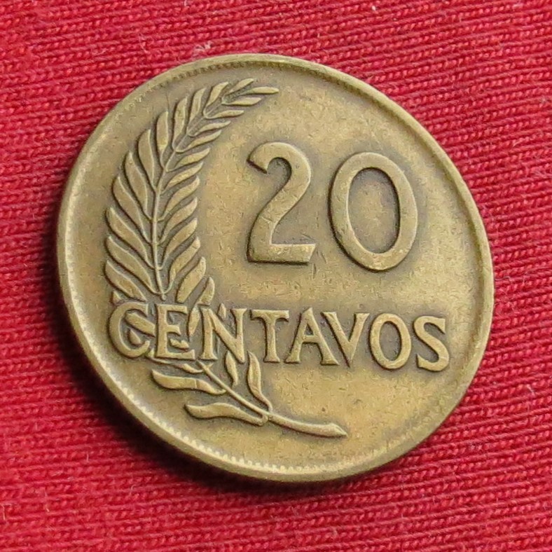 Peru 20 centavos 1958