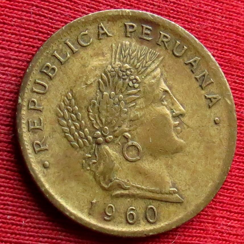  Peru 20 centavos 1960 #2   