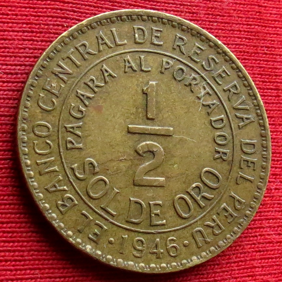 Peru 1/2 sol 1946