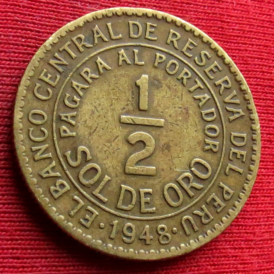 Peru 1/2 sol 1948