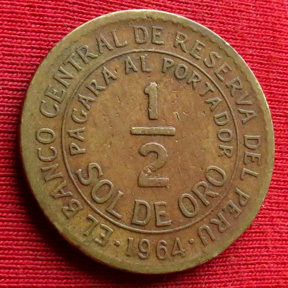 Peru 1/2 sol 1964