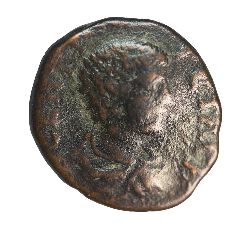  Geta 211 AD, Anchialus ,Thrace ,AE 17 mm, 2.48 g.   