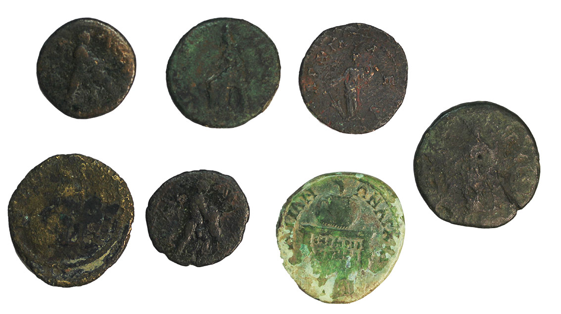 Konvolut -7. St. Anchialus ,Thrace ,AE