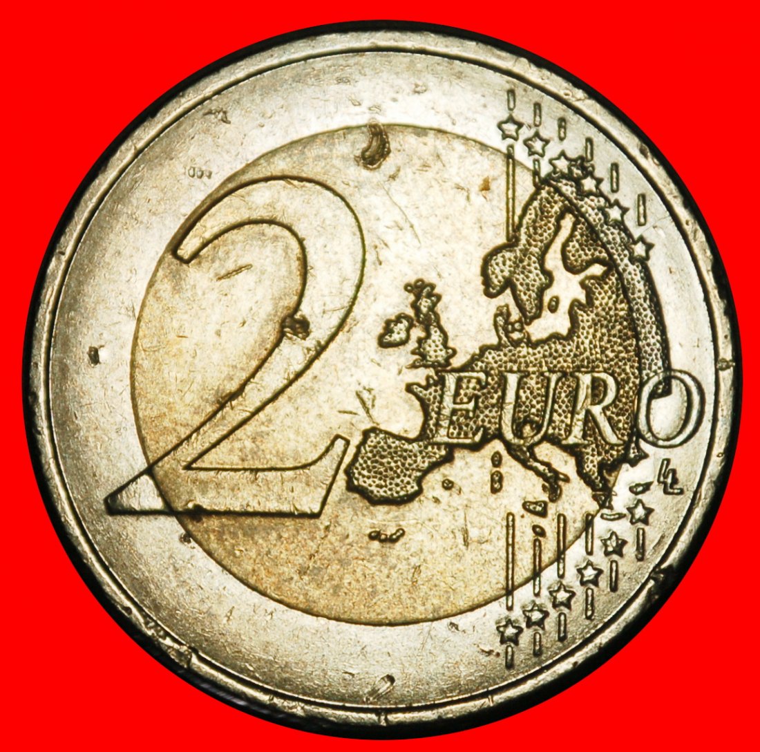  Ⰺ FRANKREICH (2002-2025): MONACO ★ 2 EURO 2018! UNGEWÖHNLICH! ALBERT II. (2005-) ★OHNE VORBEHALT!   