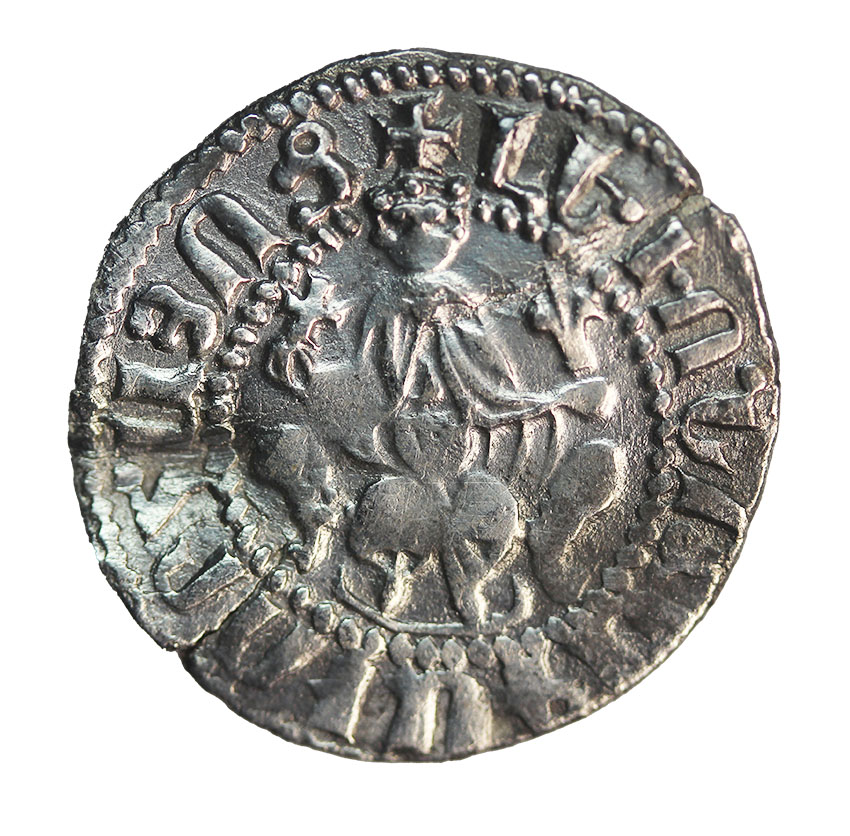  Cilician,Armenien ,Levon I. 1198-1219 ,AR Tram 2,67 g. , 21 mm   