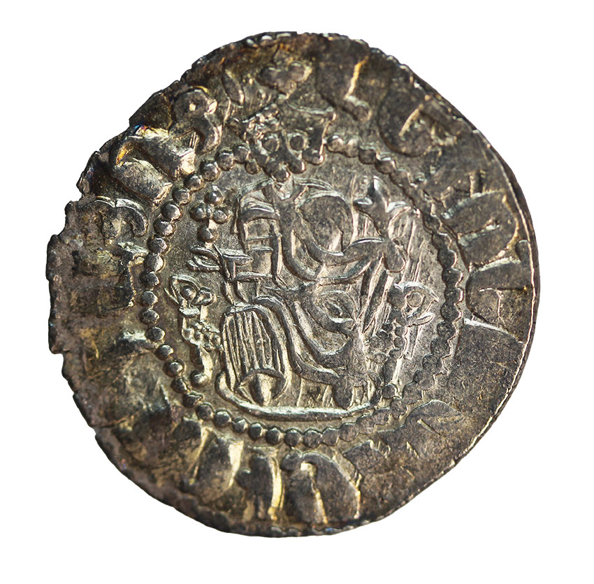  Cilician,Armenien ,Levon I. 1198-1219 ,AR Tram 2,99 g. , 22 mm   
