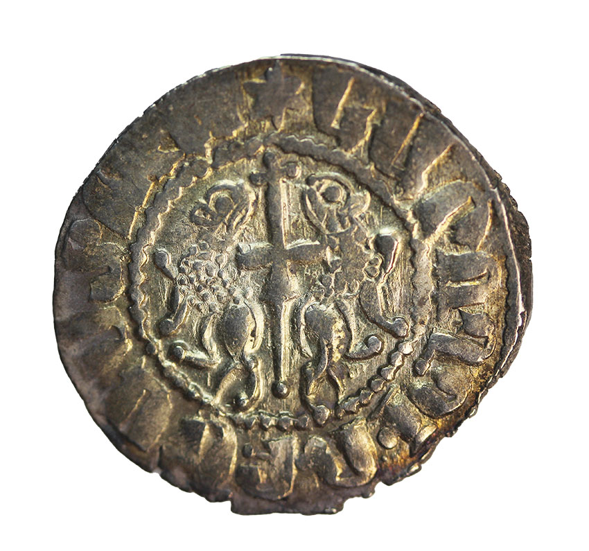  Cilician,Armenien ,Levon I. 1198-1219 ,AR Tram 2,99 g. , 22 mm   