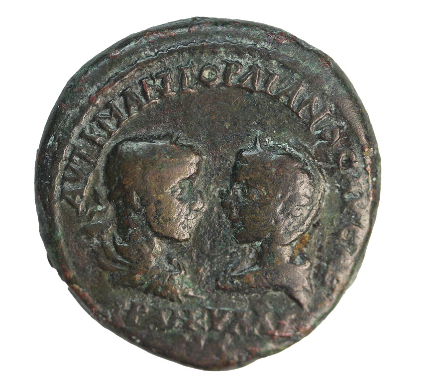  Gordian III.-Tranqullina 241-244AD,Anchialus,Thrace ,AE 27 mm, 15,35 g.,   