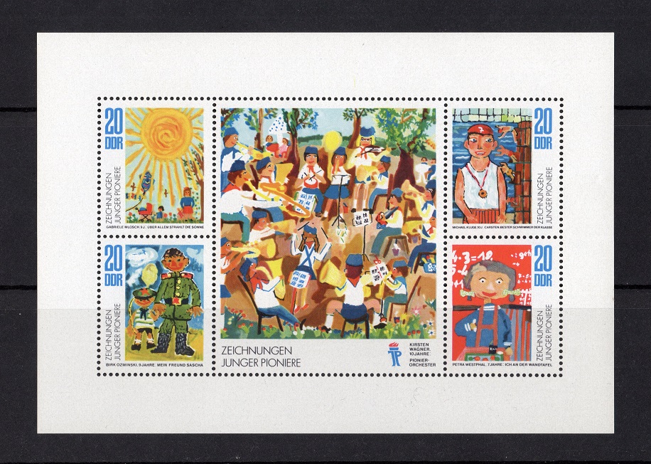  DDR 1974 Mi. 1991-1994 Kleinbogen **Postfrisch   