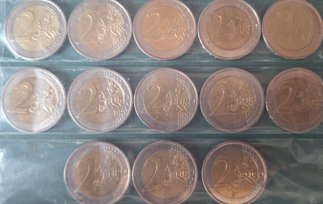  Euroländer 13x2 Euro 2007 Gemeinschaftsausgabe 50 Jahre Römische Verträge   
