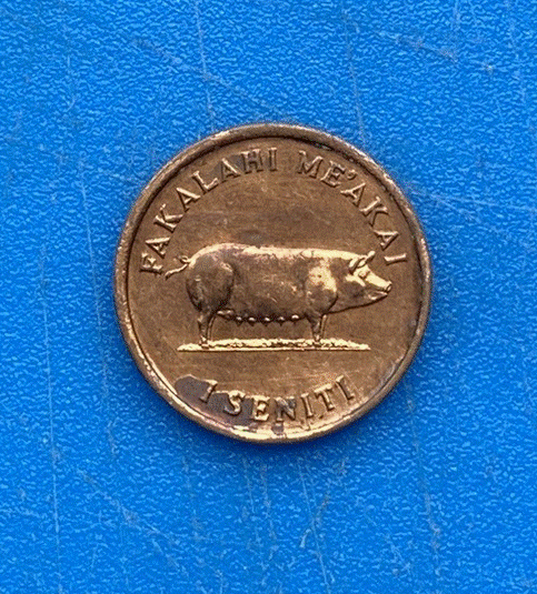  Tonga 1 Seniti 1975 FAO Schwein Mais   
