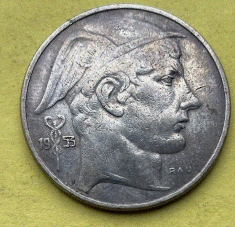  SILBER - Belgien 20 Franken 1953 | BELGIË | Hoher Silberanteil   