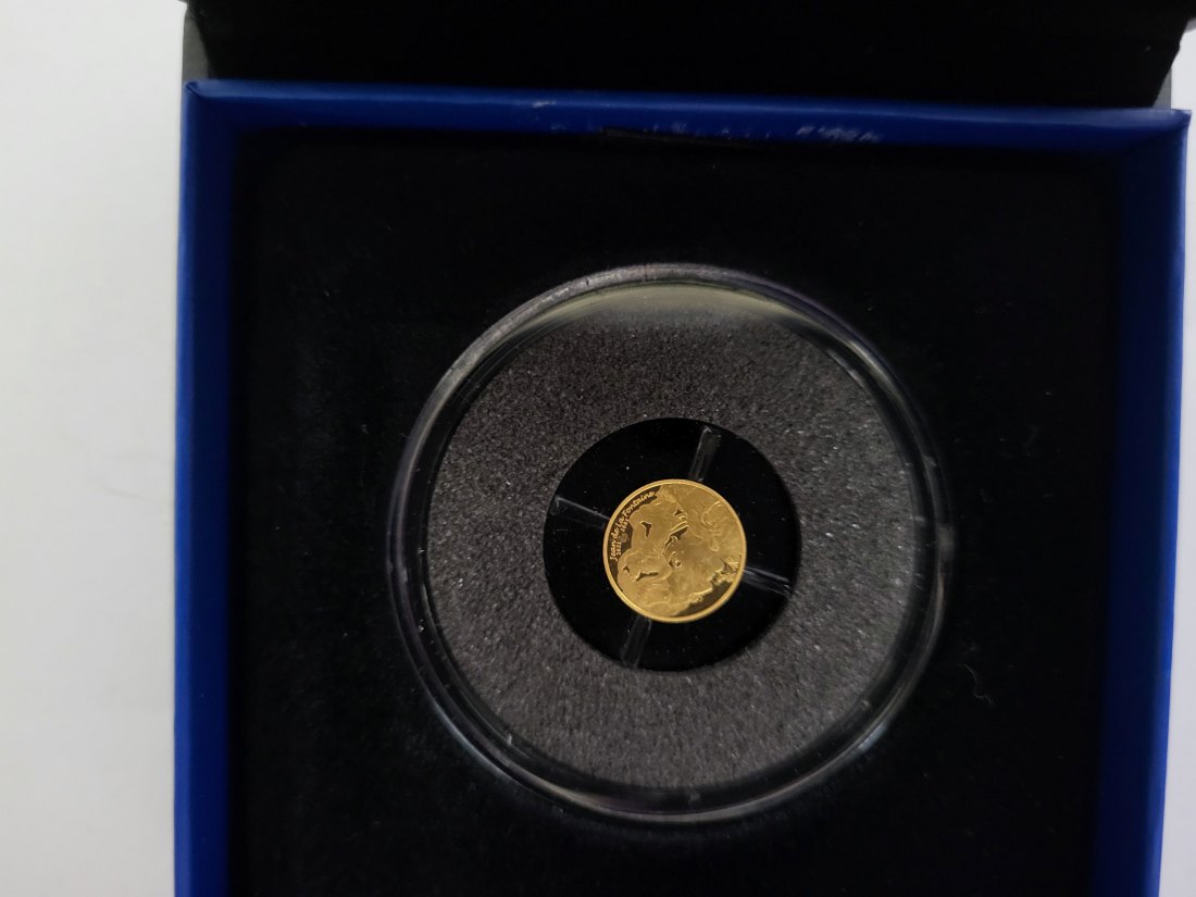  5 Euro 2021 Monnaie de Paris Goldmünze 0,5g 999 Frankreich Spittalgold9800 (5525   