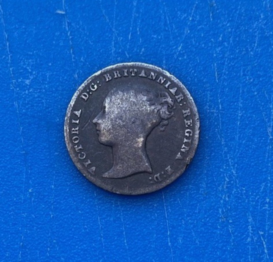  SILBER - Großbritannien 4 Pence (Fourpence) 1843 Victoria | .925 Sterling   