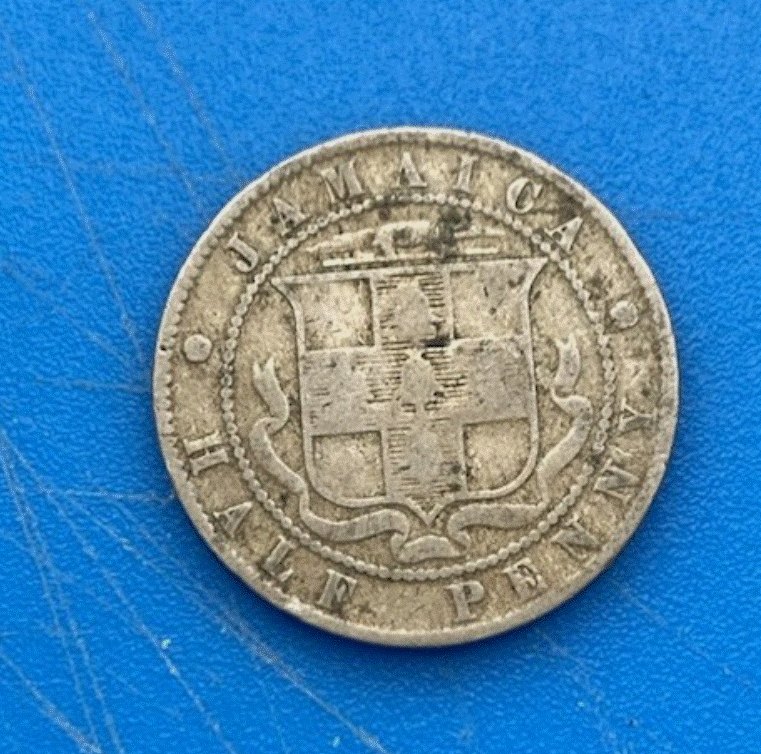  Jamaika 1/2 Penny (Half Penny) 1900 Königin Victoria   