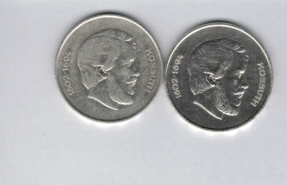  5 Forint 1947 Silbermünze 2 Stk. 500/12g Ungarn Spittalgold9800 (3469   