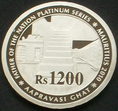  Maurizius 2010 1200 Rs Platin PP RRR.!   